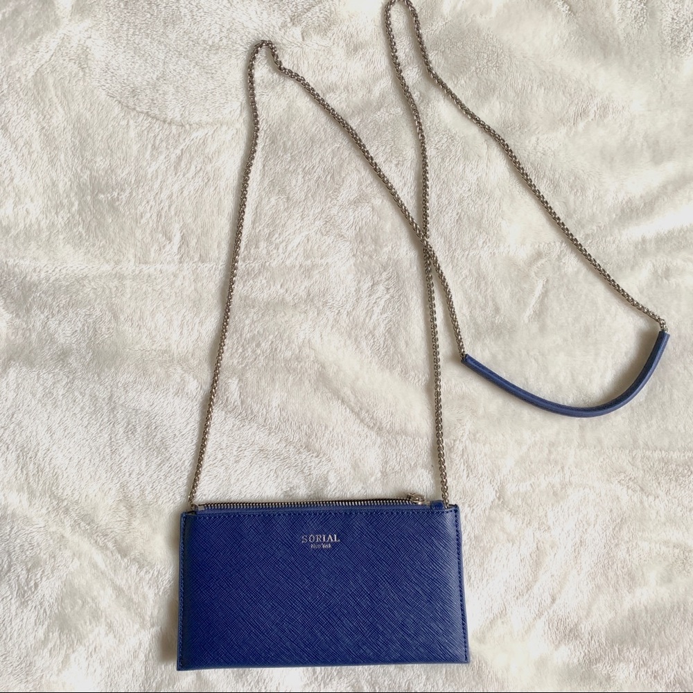 Sorial vegan leather crossbody bag